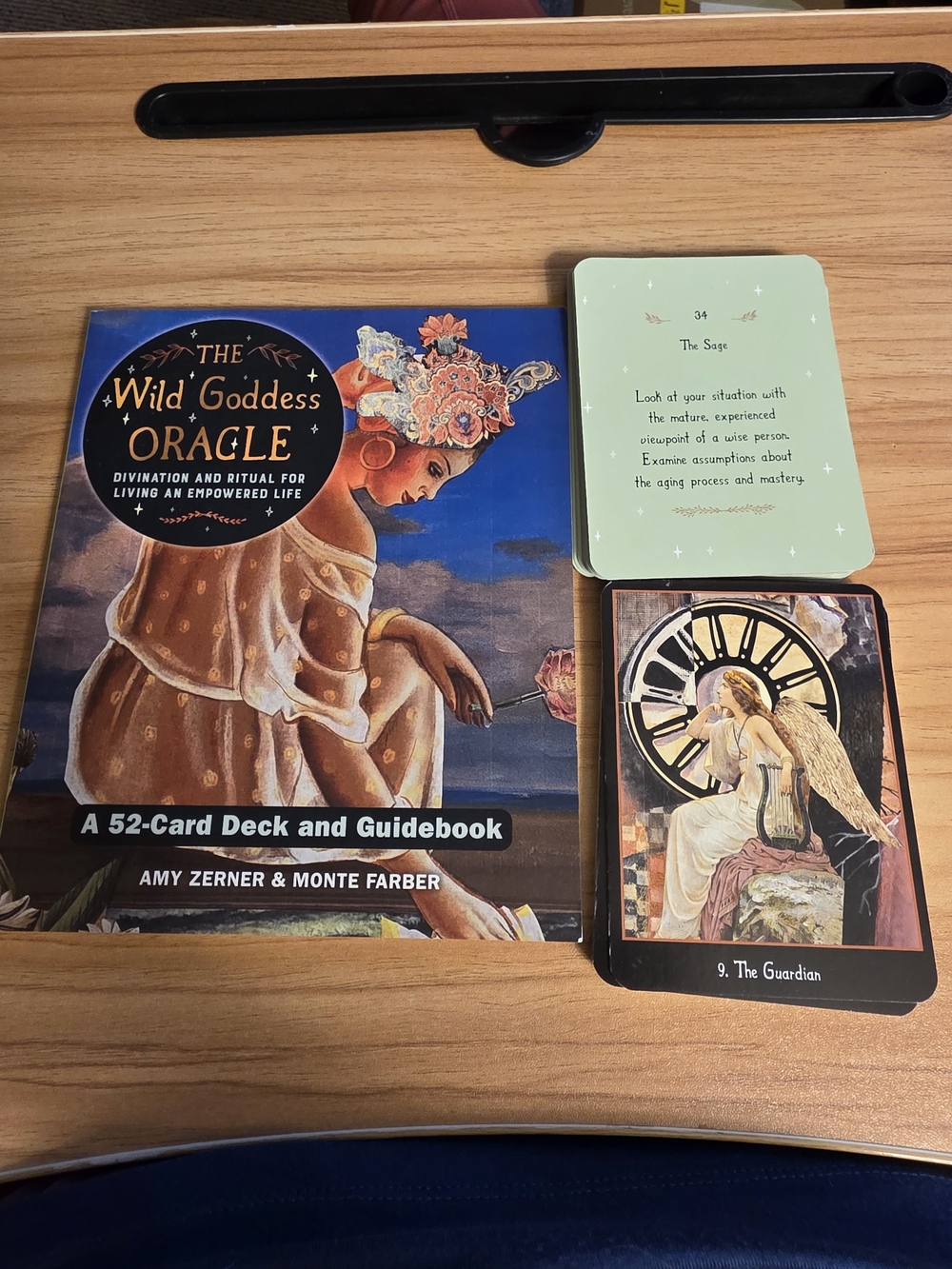 Wild Goddess Oracle 52-Card Deck & Guidebook By Fair Winds Press